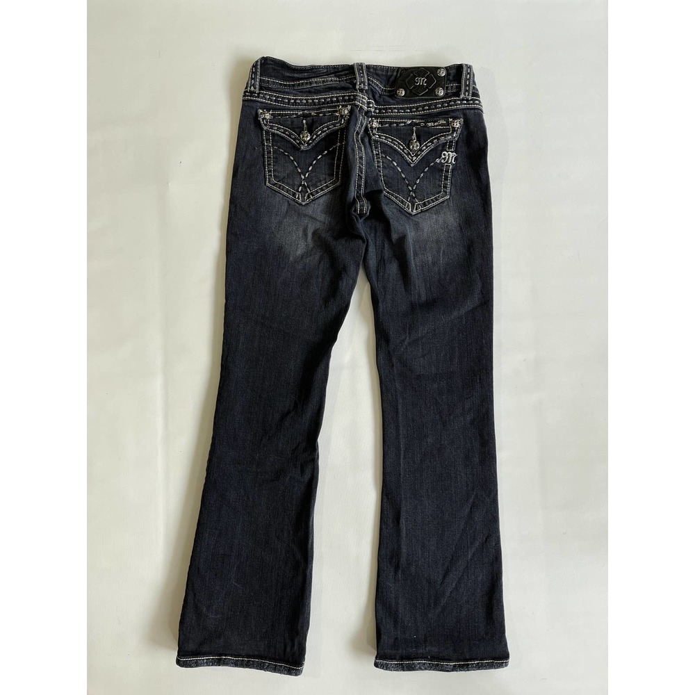 Miss Me Signature Boot Cut Jeans Sz 29 Embellished